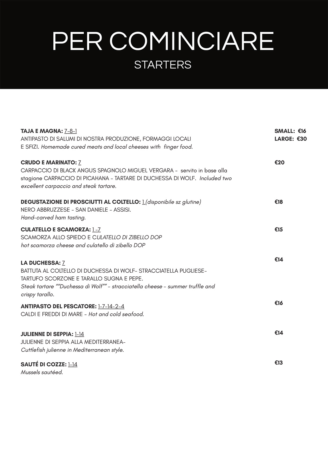 menu p 1